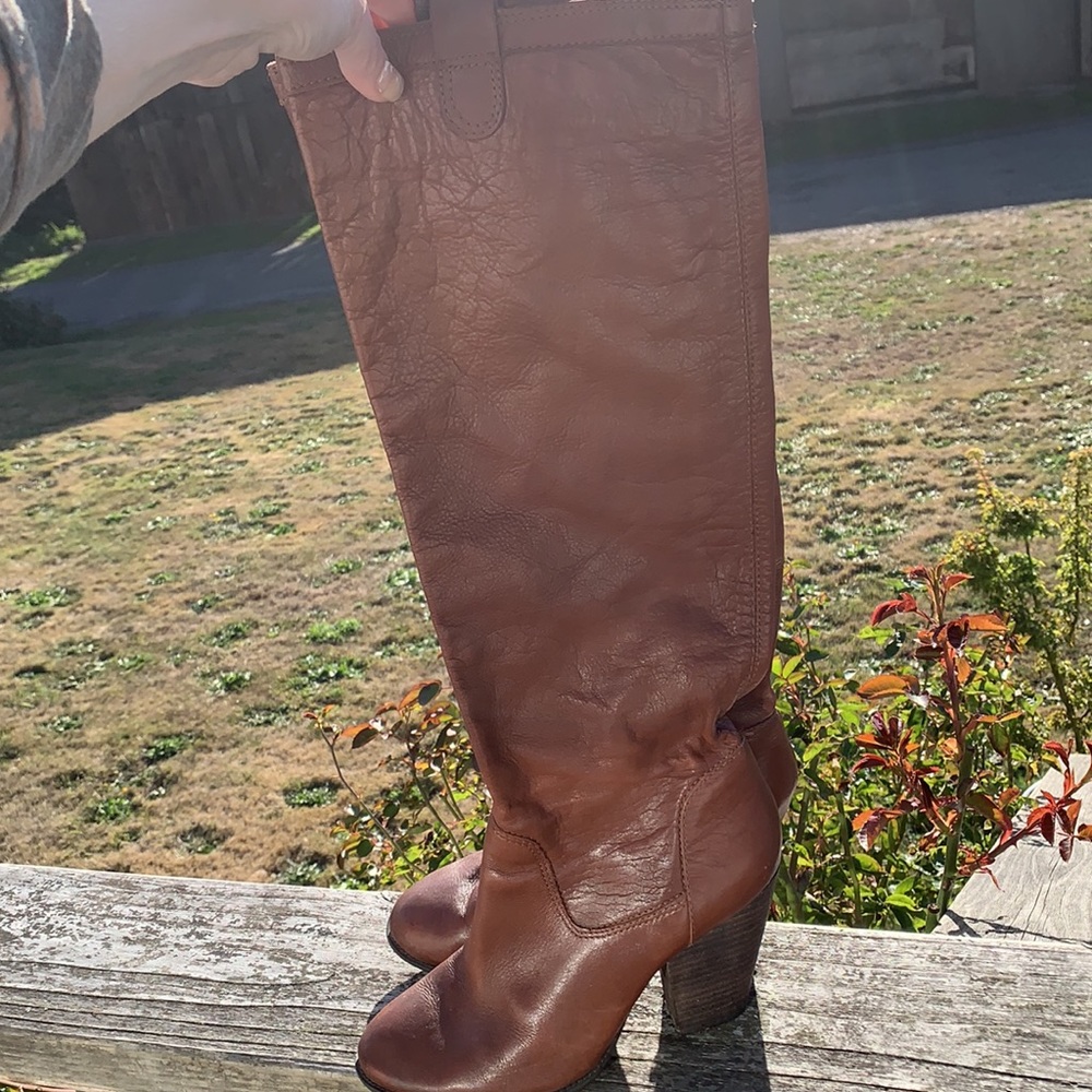 Vintage Vince Camuto Leather Braden Tall Shaft Boots